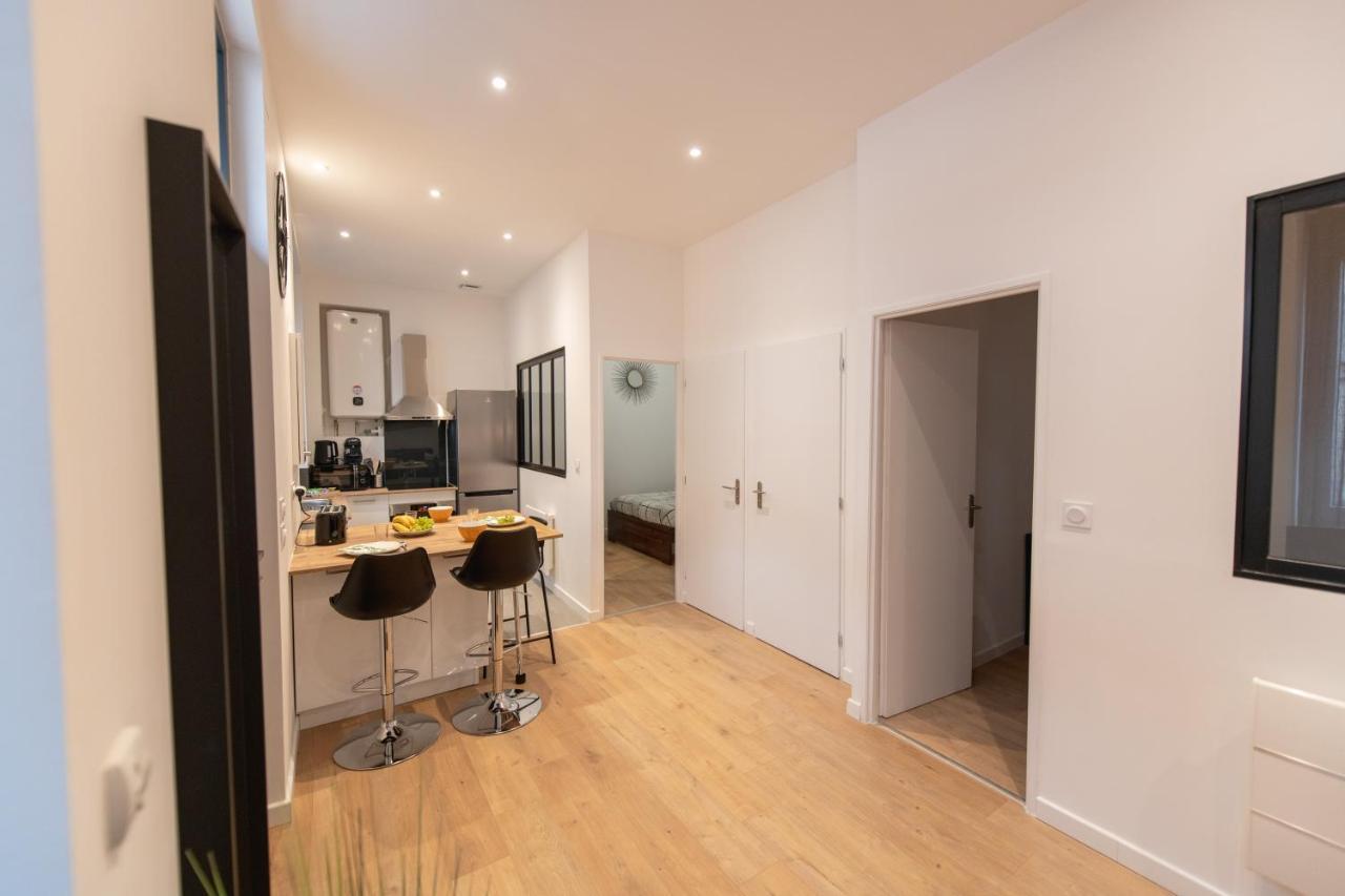 סן-אטיין Kasa Loft Centre 2 - Wifi Et Tv - Confortable Et Stationnement Gratuit A Proximite מראה חיצוני תמונה