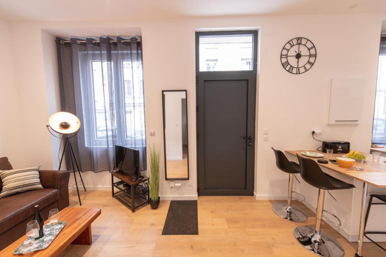 סן-אטיין Kasa Loft Centre 2 - Wifi Et Tv - Confortable Et Stationnement Gratuit A Proximite מראה חיצוני תמונה
