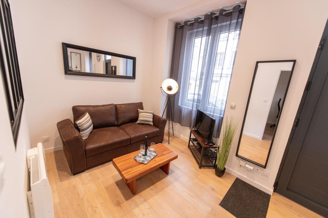 סן-אטיין Kasa Loft Centre 2 - Wifi Et Tv - Confortable Et Stationnement Gratuit A Proximite מראה חיצוני תמונה